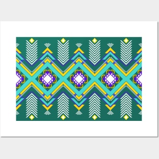 Ethnic tribal Pattern Posters and Art